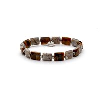 Bracciale Antracite Barrio in Pietre dure BBR27 PAMPAS